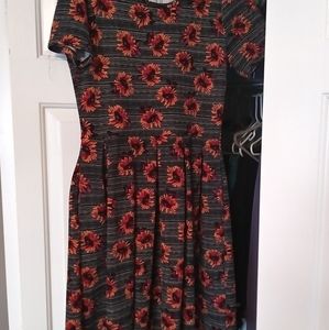 Lula Roe Short Floral Dress